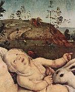 Piero di Cosimo, Venus, Mars und Amor